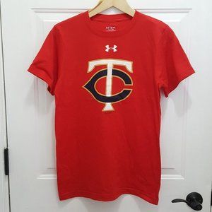 NEW Minnesota Twins Under Armour Red Tee Size S
